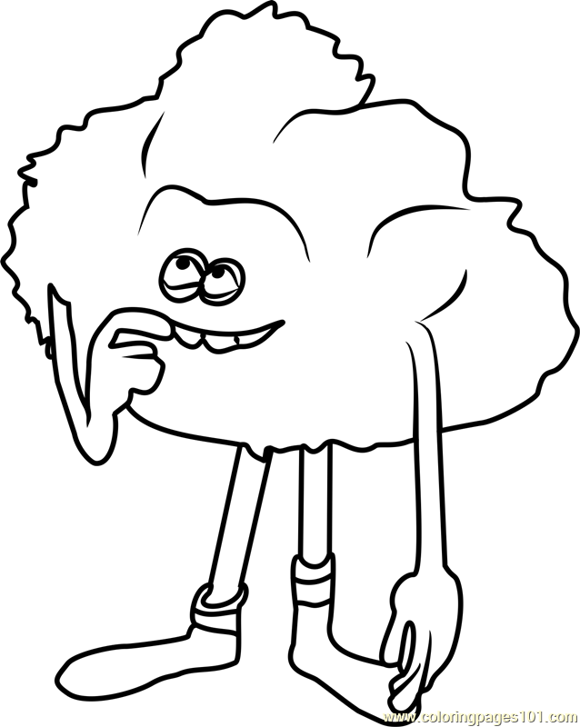 638x800 Printable Trolls Coloring Pages