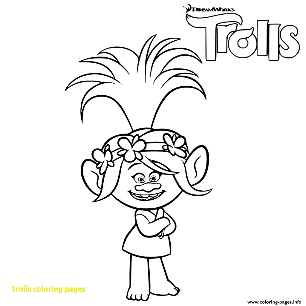 1024x1024 Trolls Coloring Pages With Trolls Poppy Troll Coloring Pages