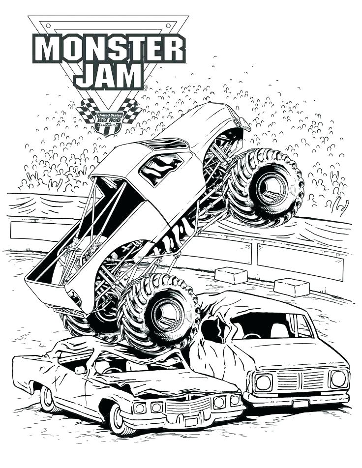 736x952 Dump Truck Coloring Page Coloring Pages Truck Hot Wheels Monster