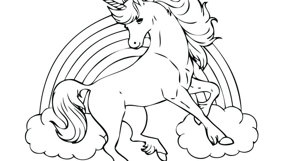 960x544 Unicorn Coloring Pages By On Unicorn Coloring Printable Unicorn