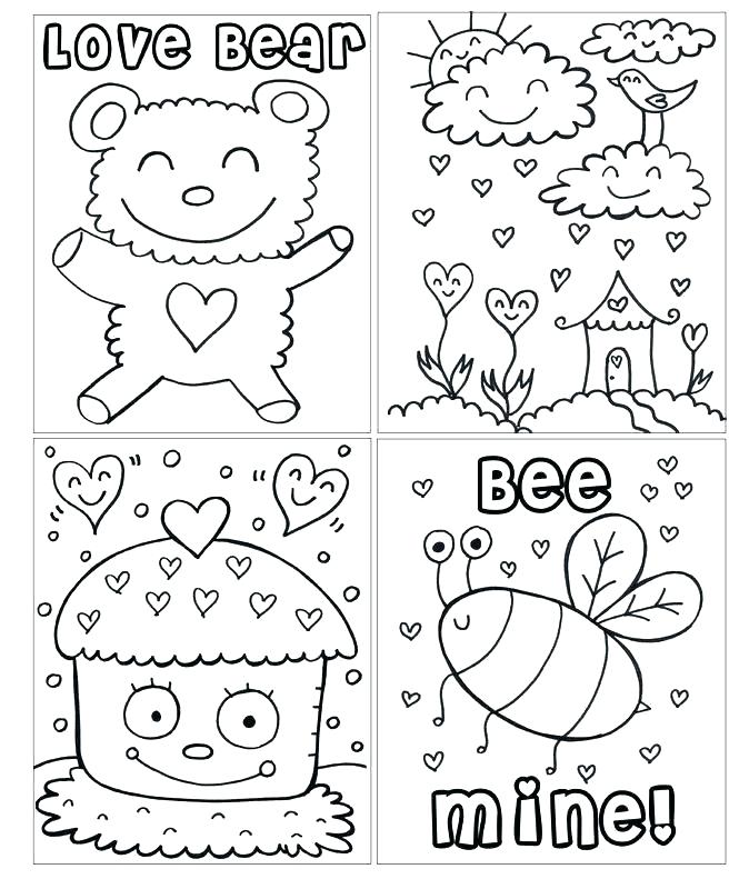 674x800 Valentine Coloring Sheets Printable Also Free Printable Valentine