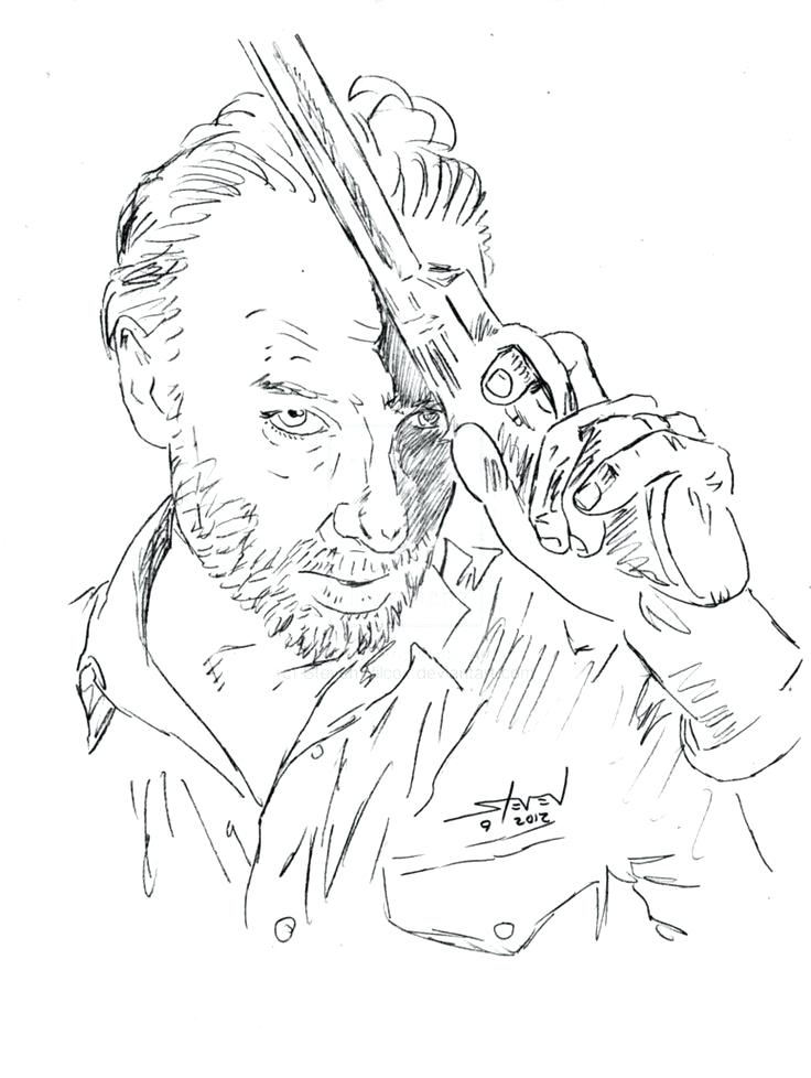 736x978 The Walking Dead Coloring Pages Coloring Page The Walking Dead