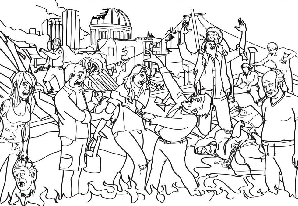 979x675 The Walking Dead Coloring Pages The Walking Dead 27 Tv Shows