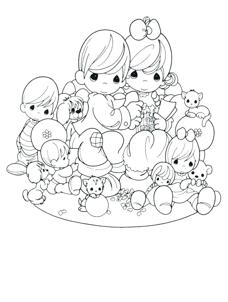 736x976 Printable Precious Moments Coloring Pages Printable Precious