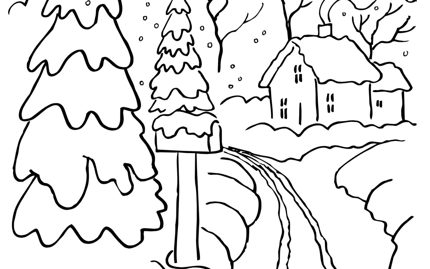 1440x900 Winter Coloring Pages For Adults About General Pictures Of Hats