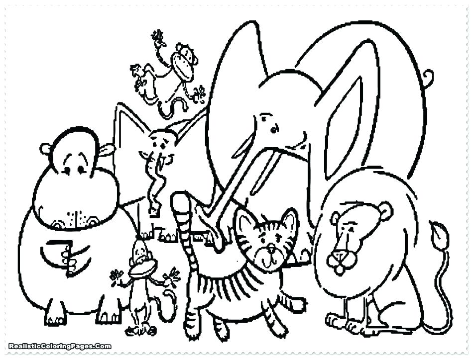 948x720 Printable Pictures Of Zoo Animals Coloring Free Printable Coloring