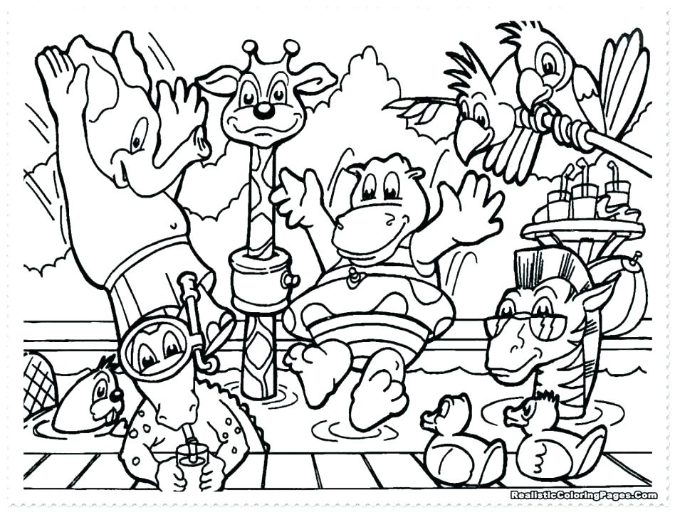 948x720 Zoo Animals For Coloring Zoo Animals Coloring Book And Baby Zoo