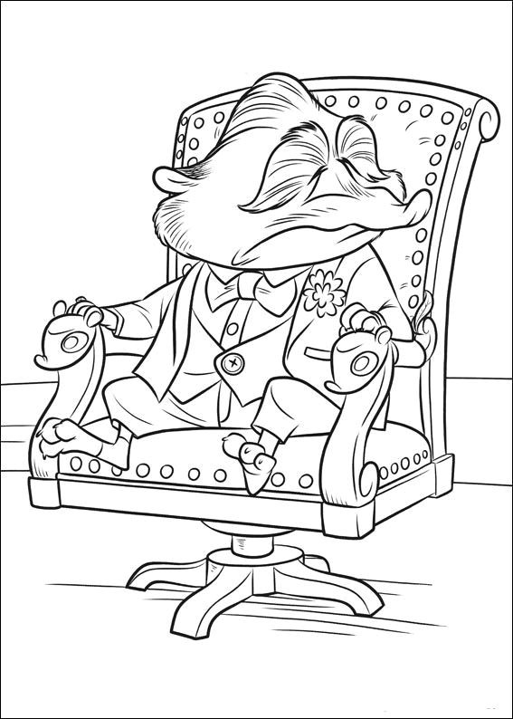 567x794 Beautiful Dibujos Para Colorear Zootropolis Coloring Ws