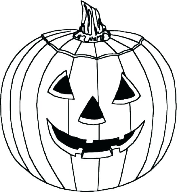 615x669 Pumpkin Coloring Pattern Pumpkins Coloring Pages Pumpkin Coloring