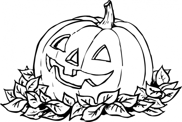 590x395 Pumpkin Coloring Sheets Halloween Pumpkin Coloring Pages For Kids