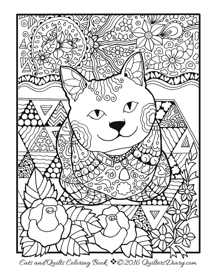 Free Quilt Coloring Pages