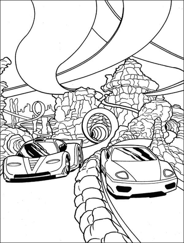 600x790 Race Car Coloring Pages Free