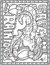 212x275 Free Rainforest Coloring Pages