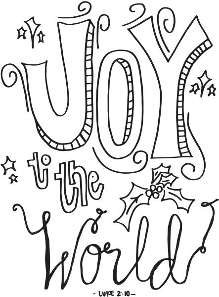 443x600 Christmas Color Pages Religious Christmas Coloring Pages