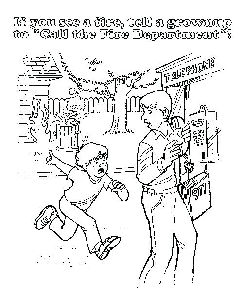 500x600 Halloween Safety Coloring Pages Safety Coloring Pages Safety