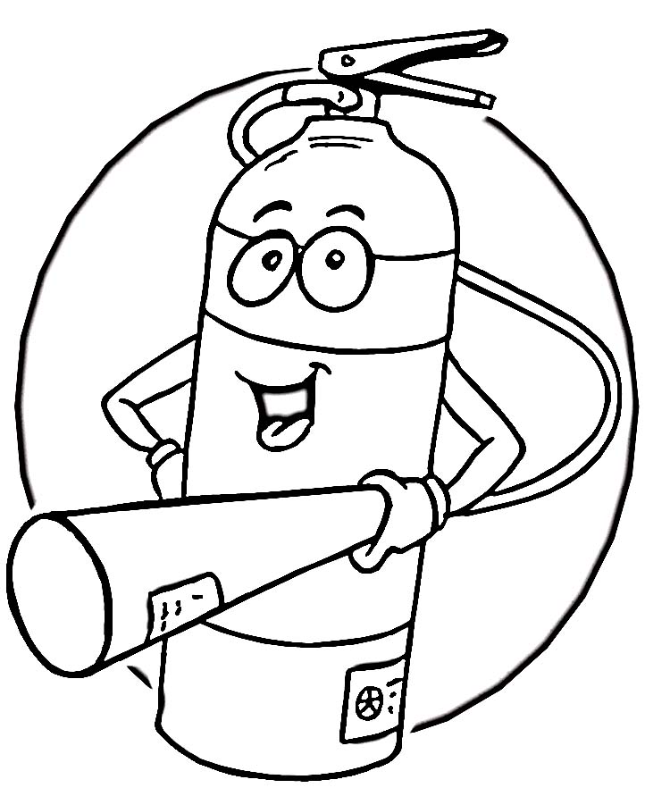 750x882 Safety Coloring Pages