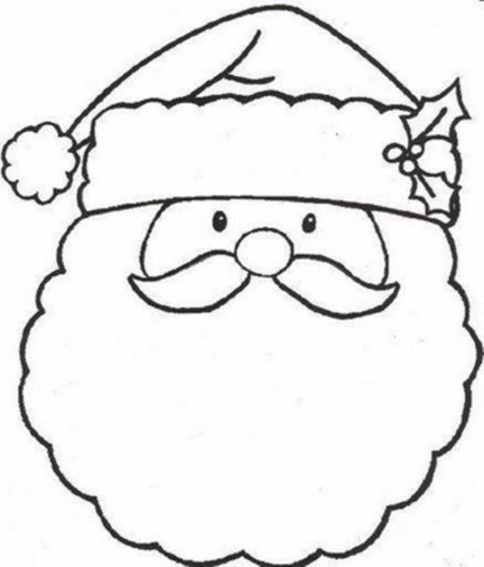 682x800 Free Printable Christmas Coloring Pages For Preschool Free