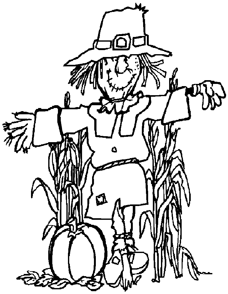 728x939 Printable Scarecrow Coloring Pages Az Coloring Pages Coloring