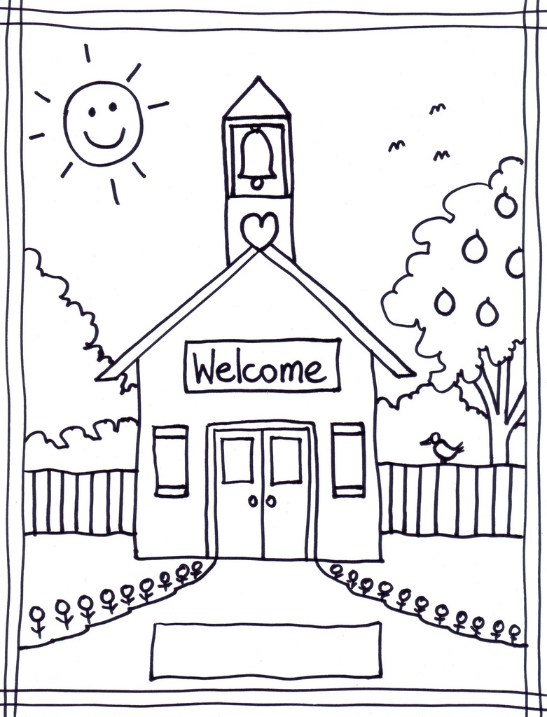 781x1024 School Coloring Pages To Download And Print For Free