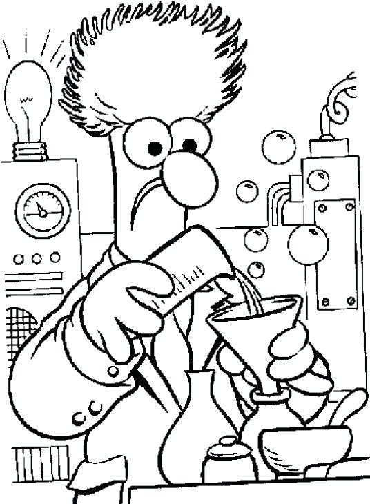 536x730 Free Printable Science Coloring Pages Unbelievable Acpra