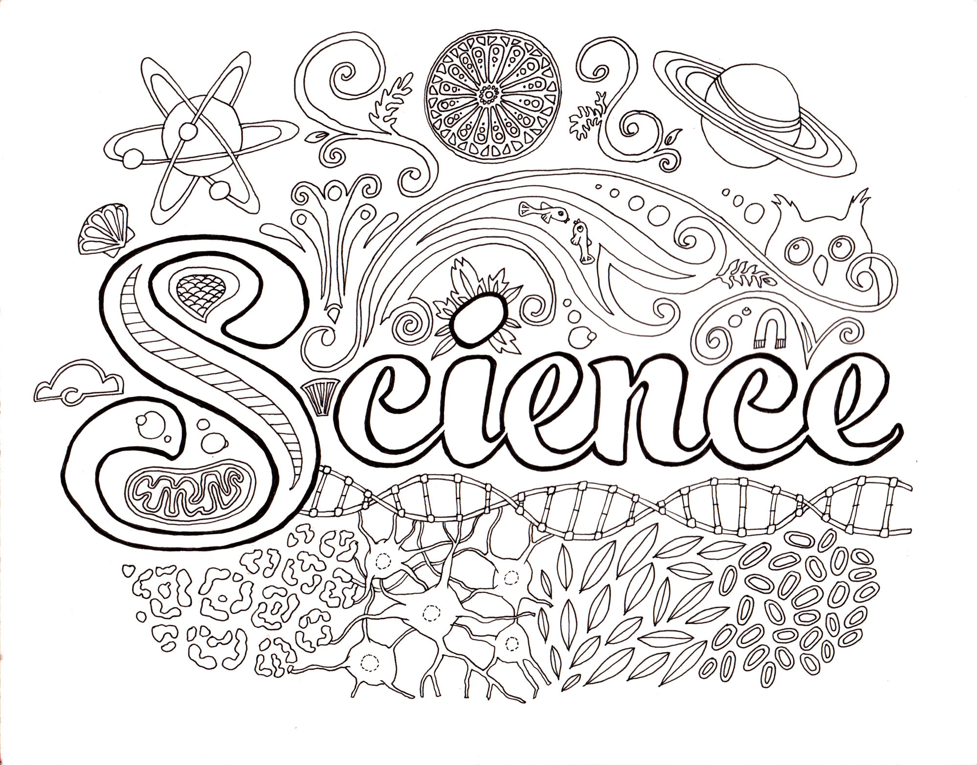 2000x1566 Free Science Coloring Pages Acpra