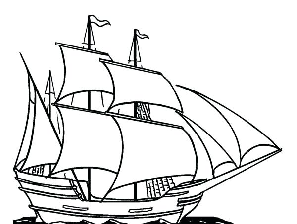 600x453 Ship Coloring Pages Free Viking Page Printable 0