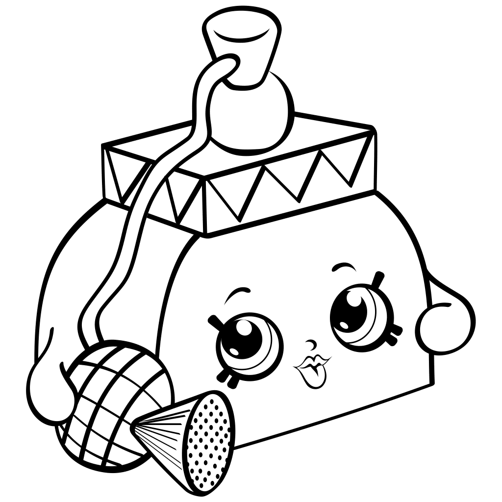 1024x1024 Shopkins Season 4 Coloring Pages