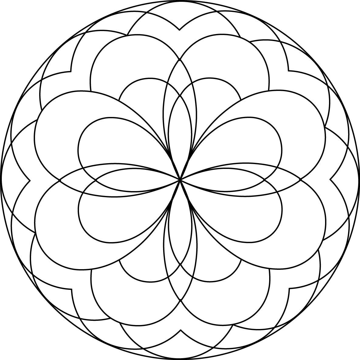 Free Simple Coloring Pages