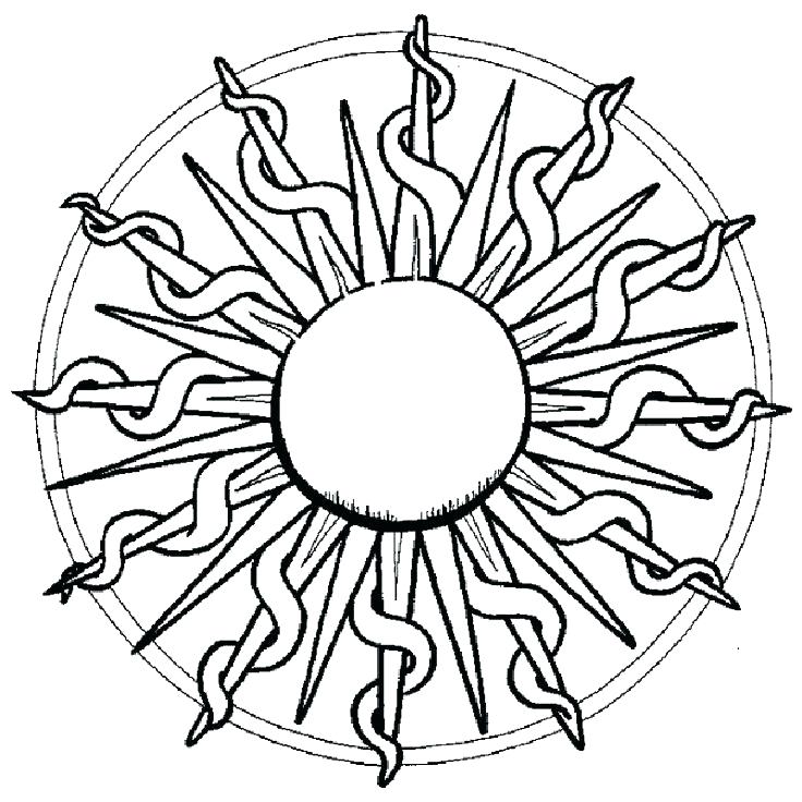 736x736 Simple Mandalas To Print And Color Cute Free Simple Mandala