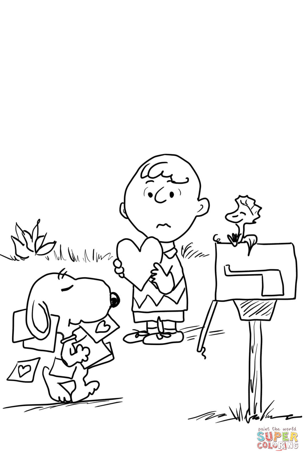 1067x1600 Snoopy Valentine Coloring Pages Snoopy Valentine Coloring Pages