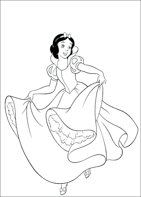 569x796 Kids Crayon Drawing At Free For Personal Use Kids Ideal Snow White