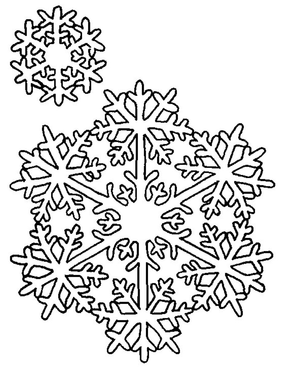 927x1213 Free Snowflake Coloring Pages Popular Snow Flake Coloring Pages 14