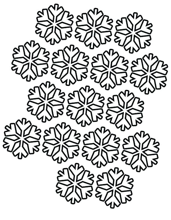 600x771 Coloring Pages Of Snowflakes Snowflake Coloring Pages Outstanding