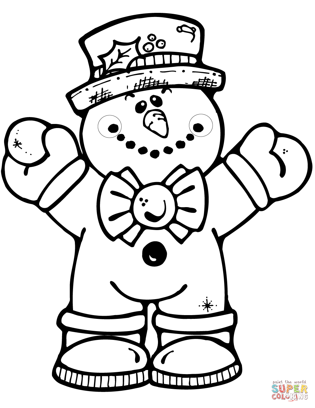 1005x1300 Quick Pictures Of Snowmen To Color It S Here T