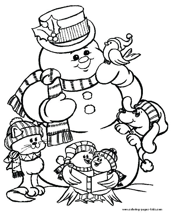 590x729 Printable Snowman Coloring Pages Snowman Coloring Pages Printable