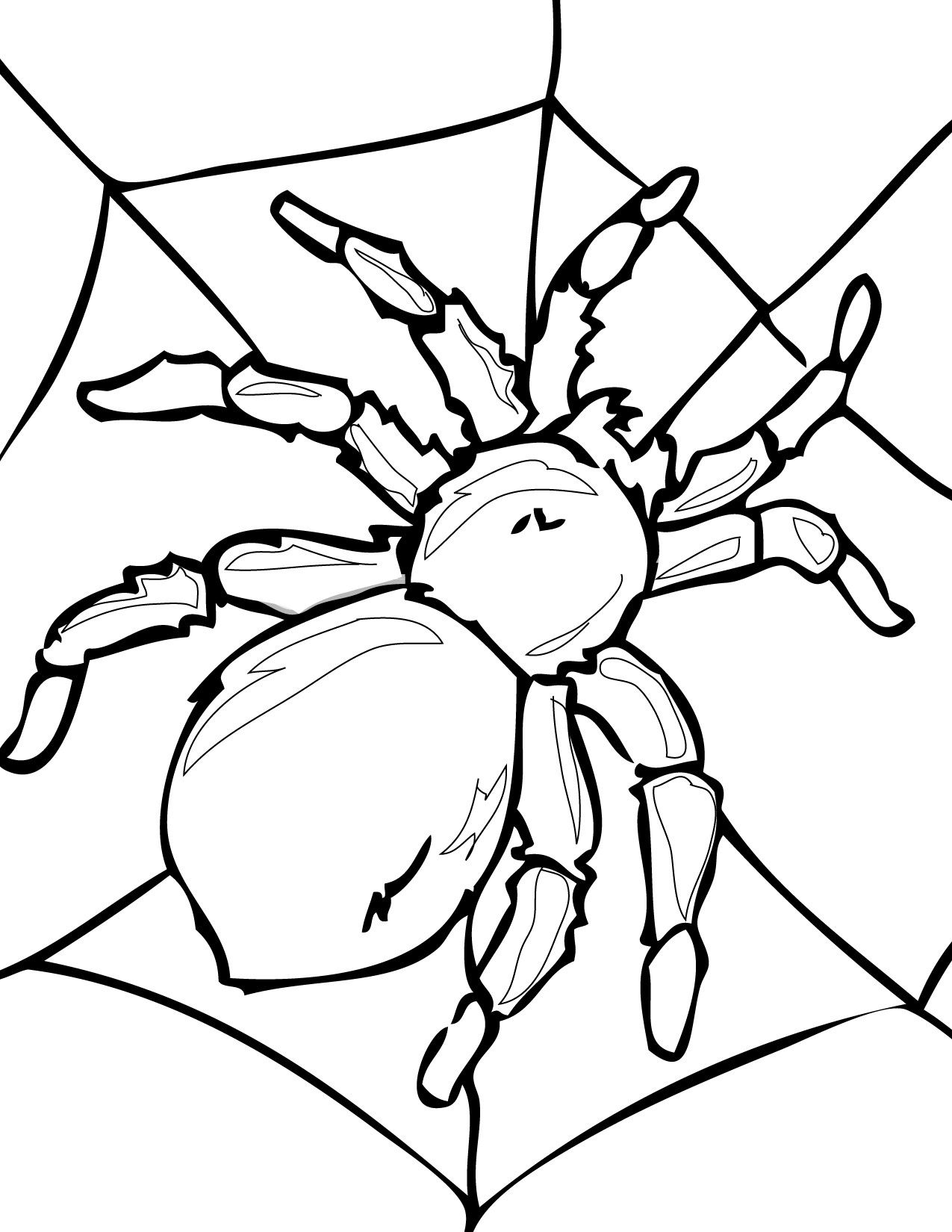 1275x1650 Spider Coloring Pages For Kids Noah Spider, Free