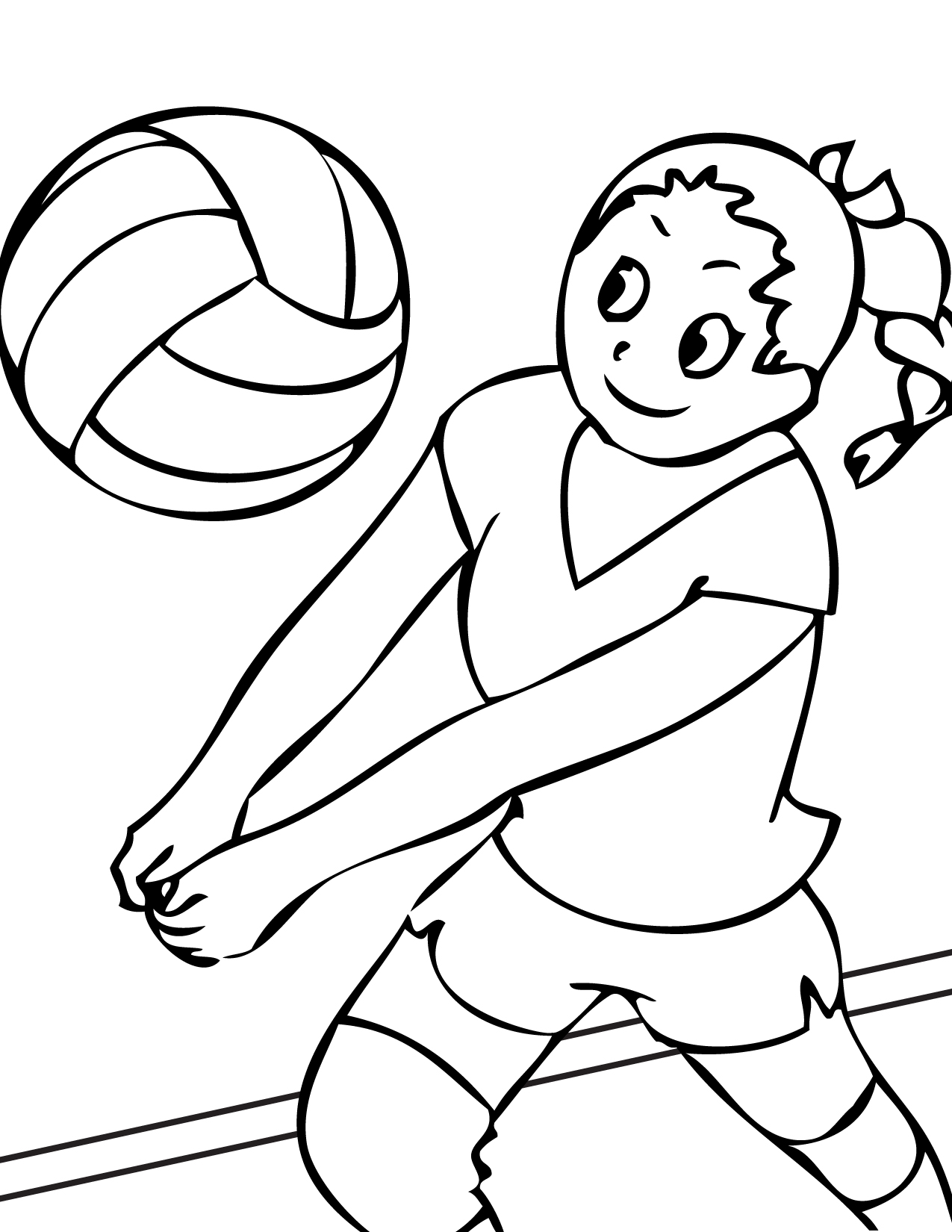 1275x1650 Free Printable Sports Coloring Pages For Kids