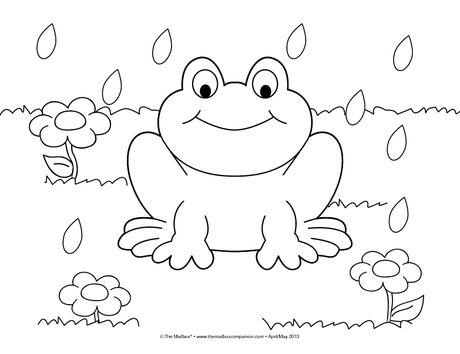 460x354 Spring Color Sheets 25 Unique Spring Coloring Pages Ideas