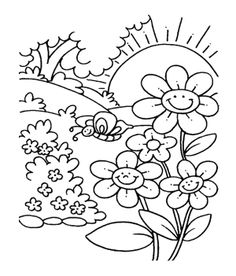 236x276 Spring Time Coloring Pages Download Free Spring Time Coloring