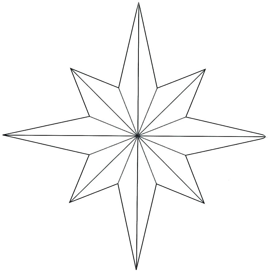 863x885 Shapes Stencils Free Printable Star Coloring Pages Star Templates