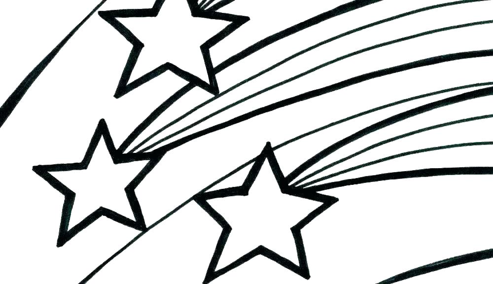 1000x576 Star Color Page Coloring Pages Of Stars Star Color Page Free