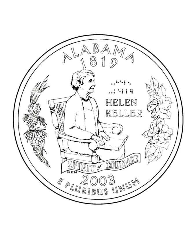 Free State Coloring Pages