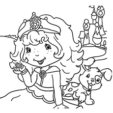 230x230 Top 20 Free Printable Strawberry Shortcake Coloring Pages Online