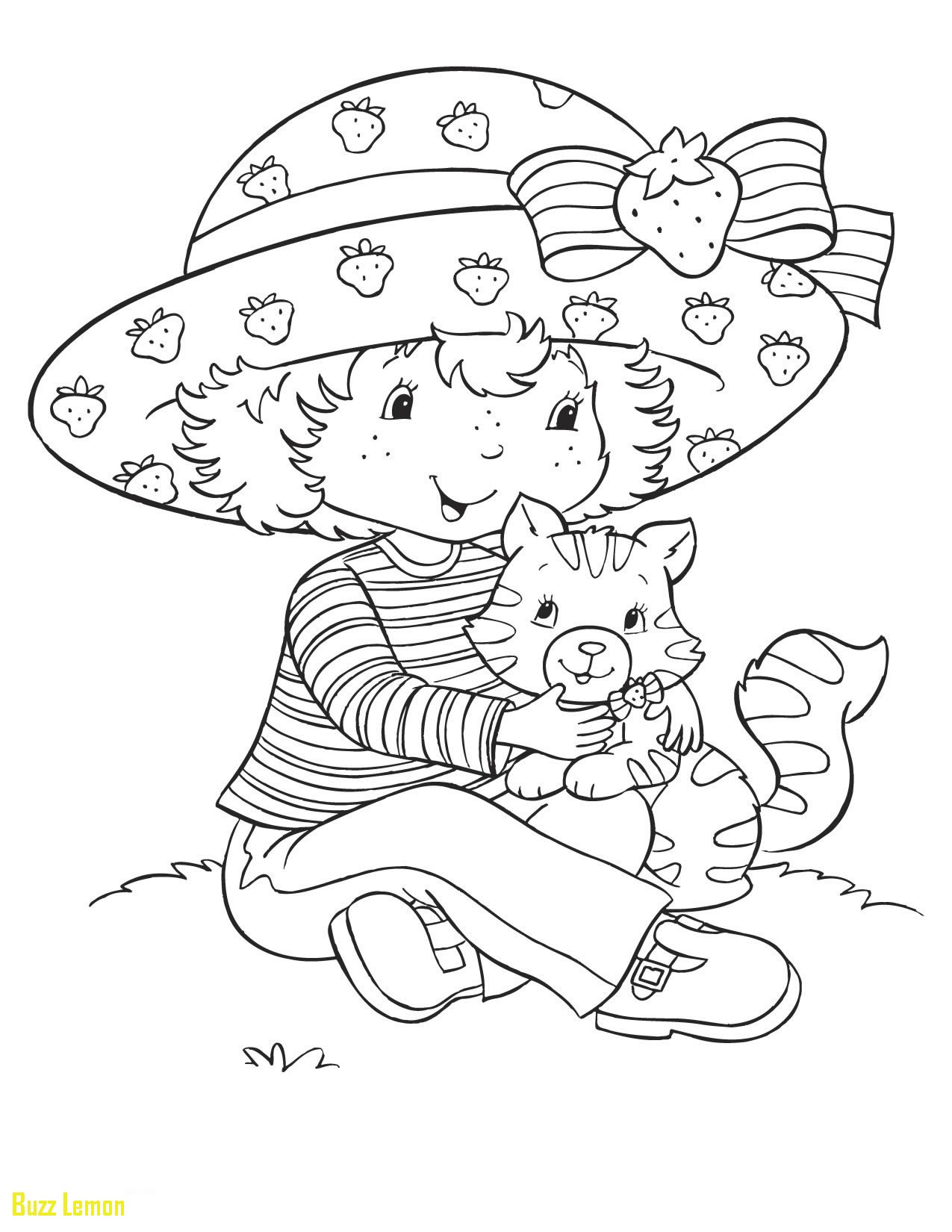 1275x1650 Coloring Characters Awesome Free Printable Strawberry Shortcake