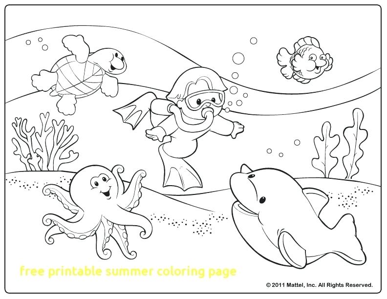 792x612 Summer Coloring Pages Free Summer Coloring Pages Summer Is Fun