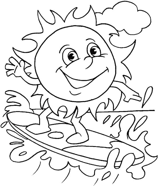 556x648 Summer Color Sheets Elegant Summer Coloring Pages Printable 24