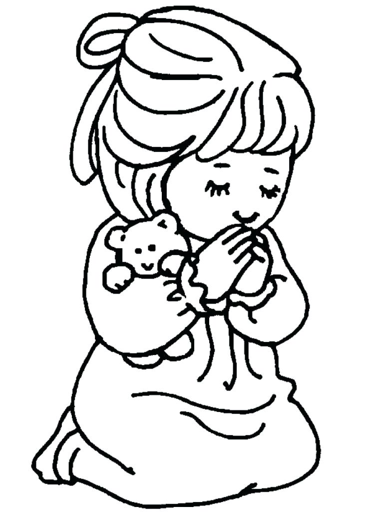 733x1024 Sunday School Coloring Page
