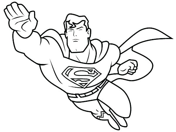 600x450 Superhero Coloring Pages Free Superhero Coloring Pages Printable