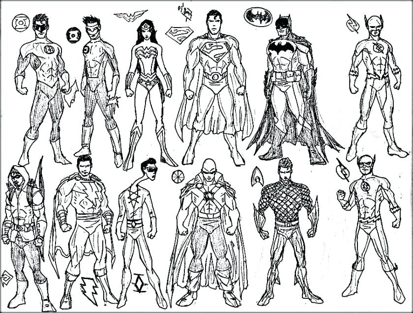 840x637 Superheroes Coloring Pages Free Superhero Coloring Pages