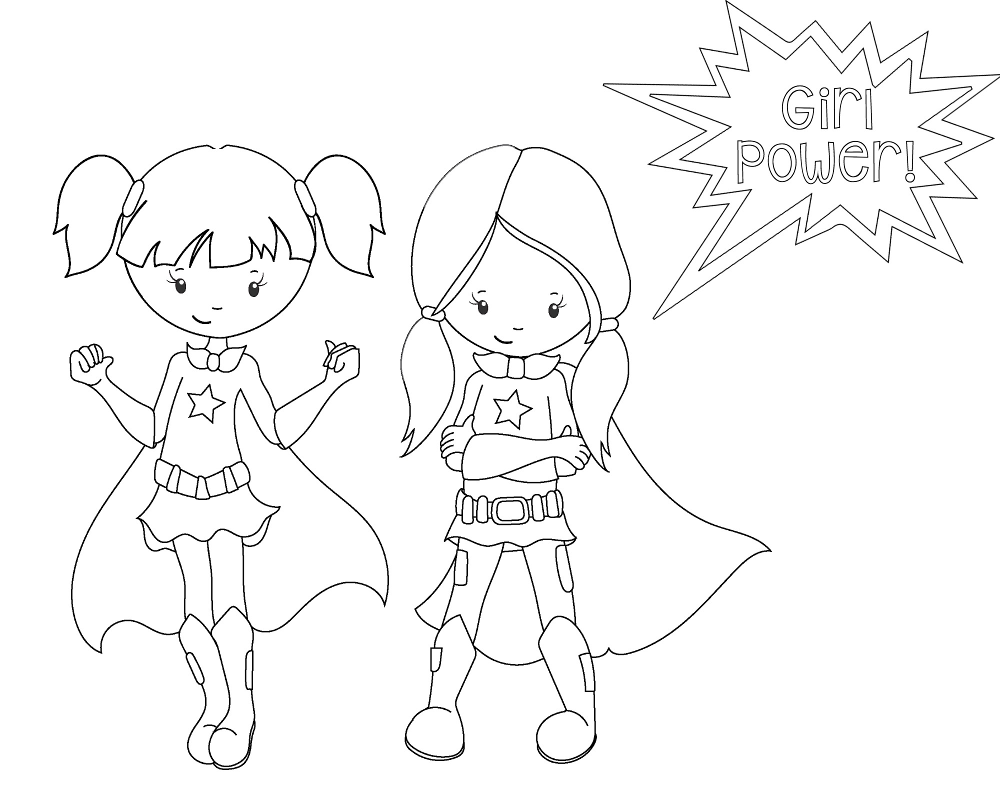 2000x1600 Free Printable Superhero Coloring Sheets For Kids
